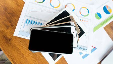 Business report statement for analysis and review market share and budget