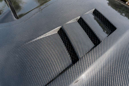 Carbon fiber kevlar composite material make product for motor and automotive partの写真素材