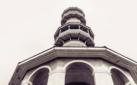 Witthunthassana Hall, Bang Pa-In Royal Palace as Vintage Buildingの写真素材