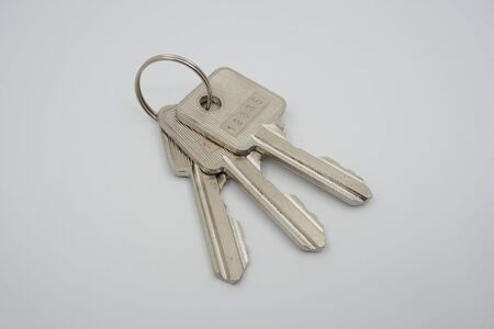 key isolated on white background