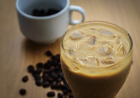Ice coffeeの写真素材