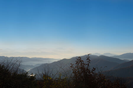 landscape and Sunriseの写真素材