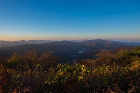 Sunrise landscapeの写真素材