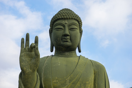 Statue of Buddha at peaceの写真素材
