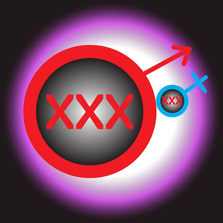 Male and Female Limitless Symbol のイラスト素材