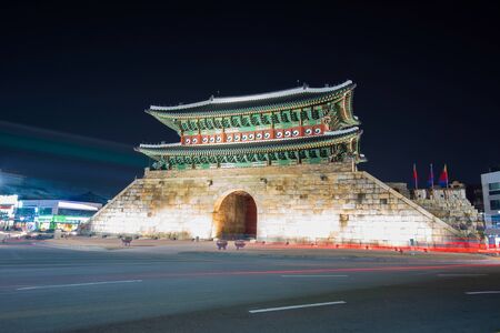 Hwaseong fortress in Suwon,Korea