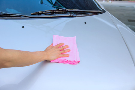 car care,car polishing.の写真素材