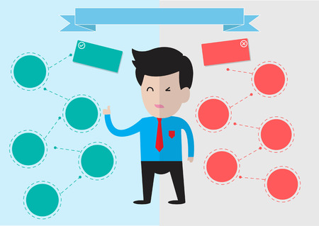 infographic business. route to success concept template.のイラスト素材