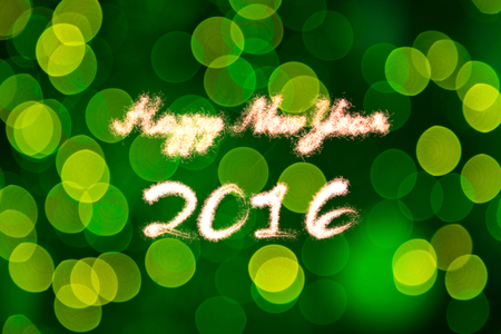 happy new year 2016の写真素材