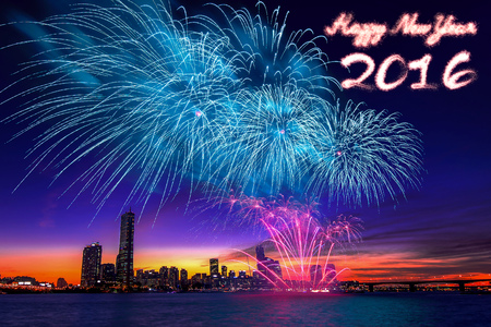happy new year 2016の写真素材