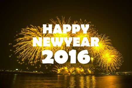 happy new year 2016の写真素材