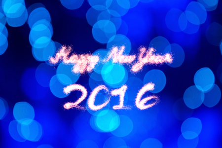 happy new year 2016の写真素材