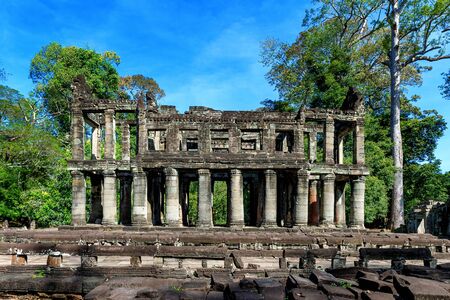 Preah Khan temple, Angkor Wat, Cambodia.の写真素材