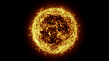 Sun surface and Solar flares, Burning of the sun.の写真素材