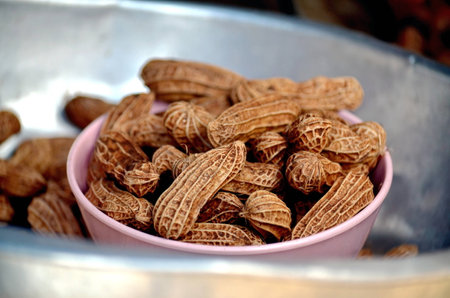 Stock Photo - roasted Nuts