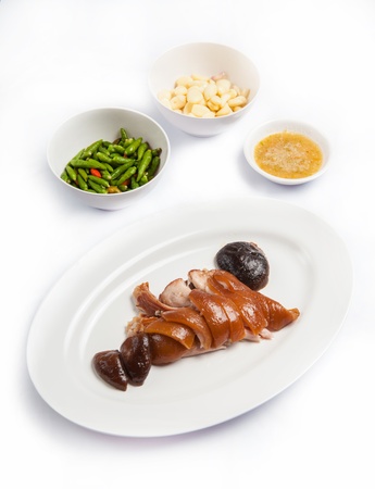 stewed pork leg , studio shot の写真素材
