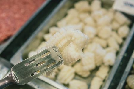 squid for Shabu and Sukiyaki buffetの写真素材