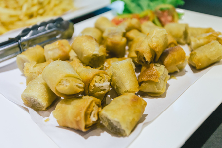 Thai Spring Rollの写真素材