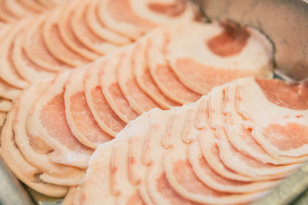 raw meat for buffetの写真素材