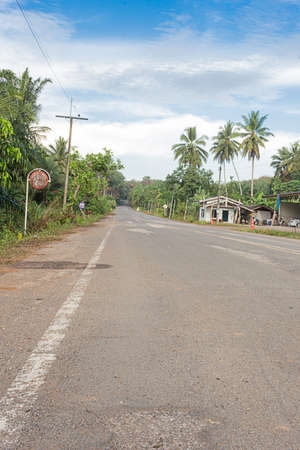 road  travel Trang  in Thailandの写真素材