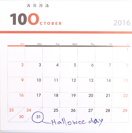 blue circle marked on a calendar concept for an important dayの写真素材