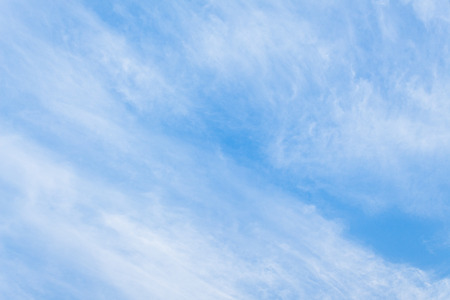 soft-focus, Cloud motion in the blue sky,The vast blue sky and Cloud white fluffy at beautiful :Ideal use for background:の写真素材