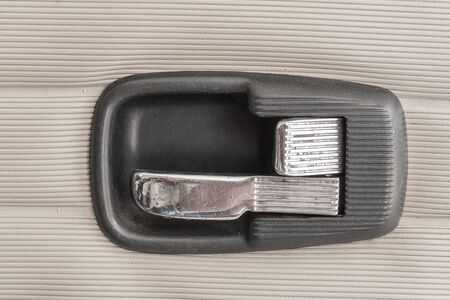car door handle vintage style.の写真素材