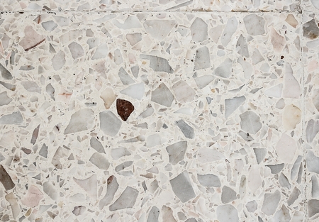 stone wall texture,Terrazzo Floor, Small stone white cement  : space for text and  May You be used as background :の写真素材