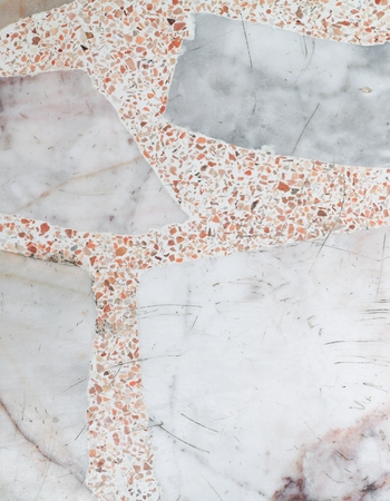 Marble patterned  texture Terrazzo Floor, polished stone pattern background  and colorの写真素材