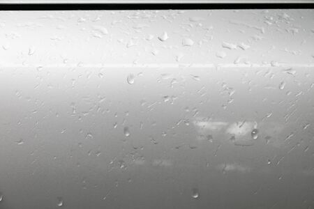 water drop on car washの写真素材