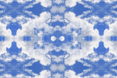 blue sky and cloud concept, seamless pattern beautiful for backgroundの写真素材