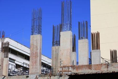 work construction  in building  site workplace