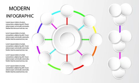 business info  graphic design  flow charts vector illustration white and marketing icons used for workflow layout web template. concept  diagram option step 5のイラスト素材