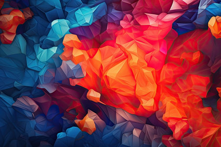 Abstract colored background. Colorful. Generative AIの素材
