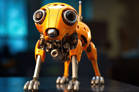 Ai, Robotic dog. Generative Aiの素材