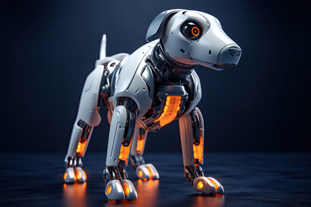Ai, Robotic dog. Generative Aiの素材