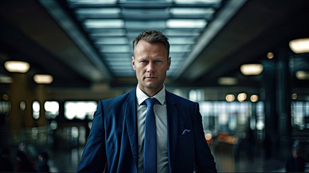 A business man, business corporate people. Generative Aiの素材