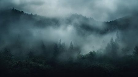 Background of Fog or smoke.の素材