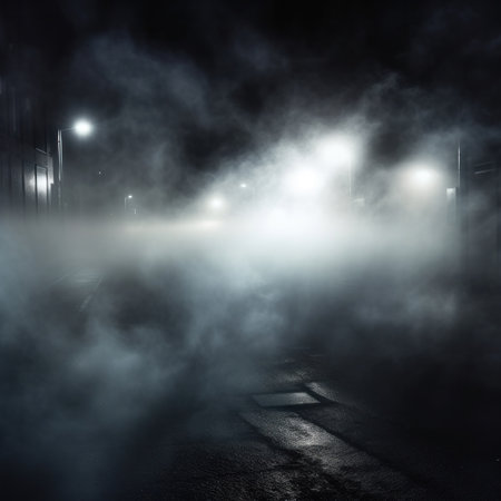 Background of Fog or smoke.の素材