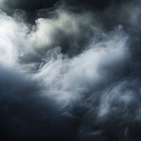 Background of Fog or smoke.の素材