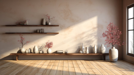 Interior Design Background. Contemporary Room.の素材