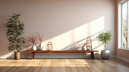 Interior Design Background. Contemporary Room.の素材