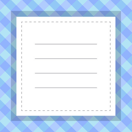 simple of stripe cover book templateのイラスト素材