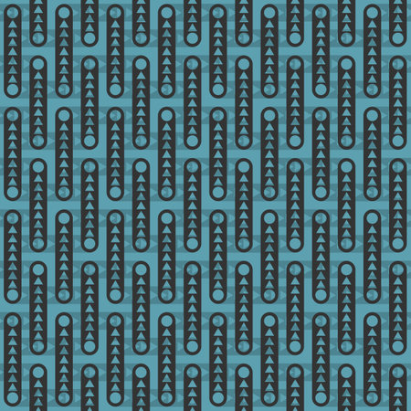 tecno seamless patternのイラスト素材