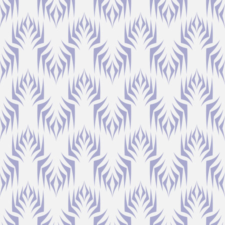 floral tribal seamless pattern background templateのイラスト素材