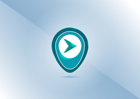 Play point icon templateのイラスト素材