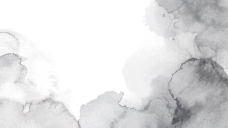 Abstract light surface of watercolor texture for banner background. Stain artistic vector used as being an element in the decorative design of header, brochure, poster, card, cover or banner.のイラスト素材