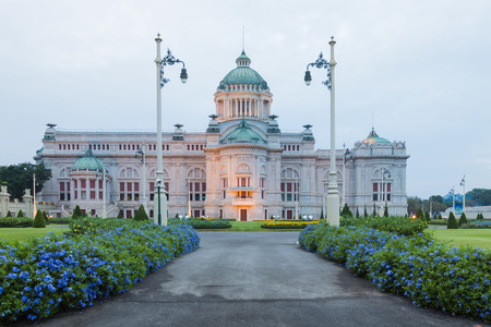 Anantasamakhom Throne Hall in Bangkok, Thailand (Italian neo-classical architecture)のeditorial素材