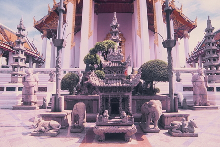 Temple in Bangkokのeditorial素材