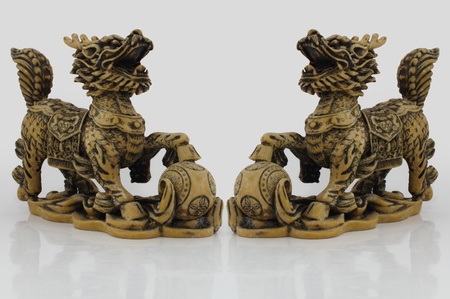 Dragon-headed unicorn の写真素材